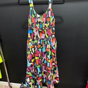 Disney Multicolor Geometric Pattern Apparel